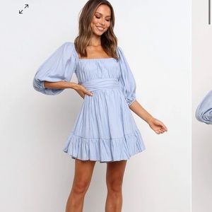Petal & Pup blue mini dress